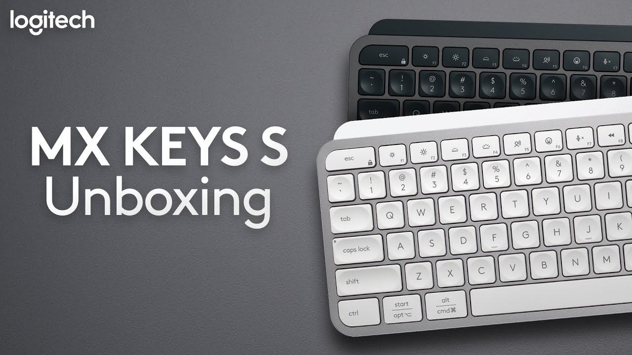 Logitech MX Keys S Unboxing смотреть онлайн