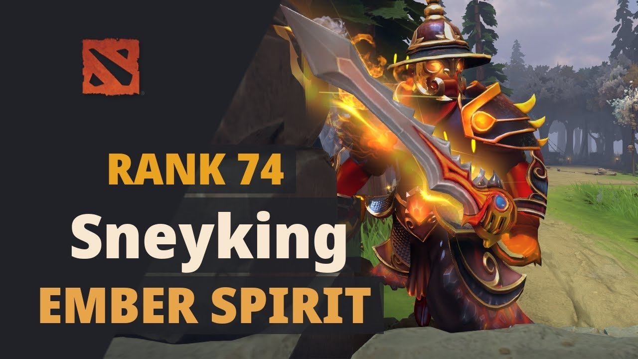 Sneyking (Rank 74) plays Ember Spirit Dota 2 Full Game смотреть онлайн