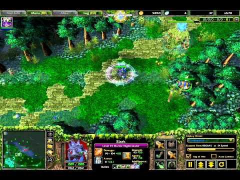 DotA 6.70 Bugs (Slark and Gem) смотреть онлайн