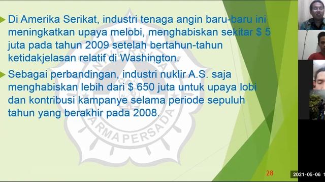 Kuliah Pemb. Energi Baru & Terbarukan kelas Malam-2021-05-06 смотреть онлайн