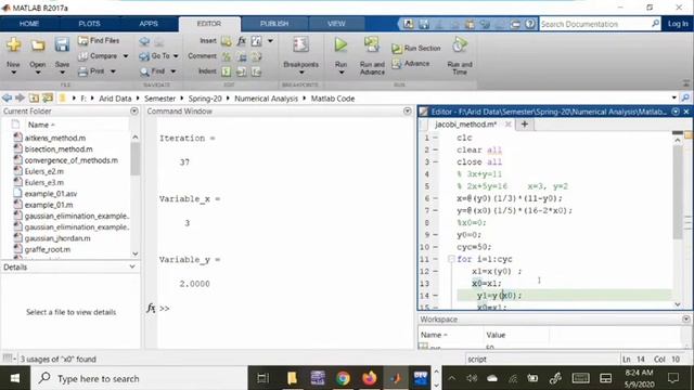 Numerical Analysis L#14 Gauss Jacobi and Seidal Methods with MATLAB Coding смотреть онлайн