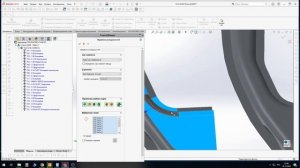 SOLIDWORKS 2020 УП 3D осевая фрезерная обработка массива деталей