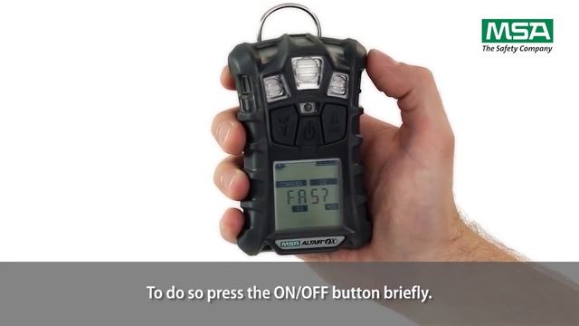 MSA Altair 4X - Portable Gas Detector смотреть онлайн