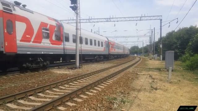 ЧС4Т-498 с поездом №140 Новосибирск - Адлер смотреть онлайн