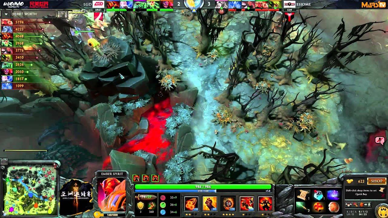 EHOME vs LGD - (Dota 2 Asia Championships) - KotLGuy & Jenkins смотреть онлайн