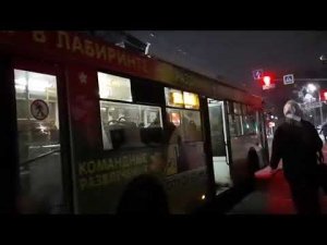 Троллейбус Тролза-5275.07 «Оптима» следует по маршруту 1 «Ярославль - Главный - Шинный з-д»