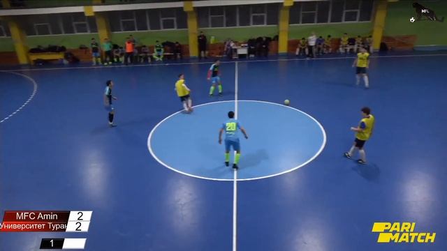 MFL Almaty Futsal 2021: MFC Amin vs Университет Туран смотреть онлайн