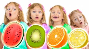 Полезные фрукты | Детские песенки и потешки от Майи и Маши