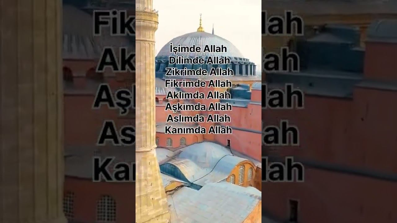 Hasbi Rabbi Turkish Version With Lyrics | Geeflow Musab Hasbi Rabbi |