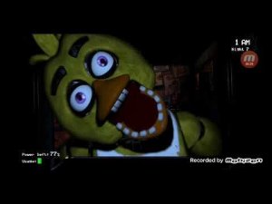 все скримеры фнаф 1 (+ золотой Фредди