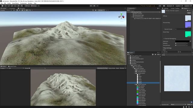 How to build beautiful landscapes in Unity using Terrain Tools | Tutorial смотреть онлайн