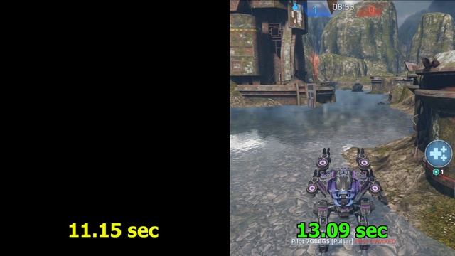 Hussar after BUFF vs Pulsar medium weapon comparison war robots смотреть онлайн