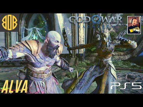 God Of War RAGNAROK - ALVA Boss Fight | PS5 60FPS 1080P HDR