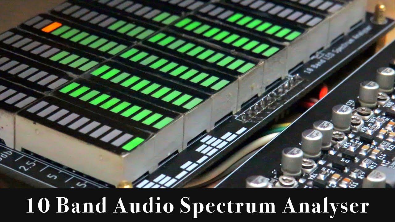 10 Band Audio Spectrum Analyzer