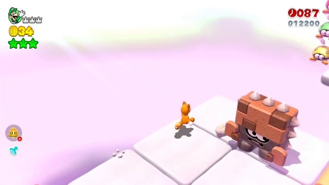 Super Mario 3D World [Switch] 9-4 100% Speedrun - Time: 33 (Former WR) смотреть онлайн