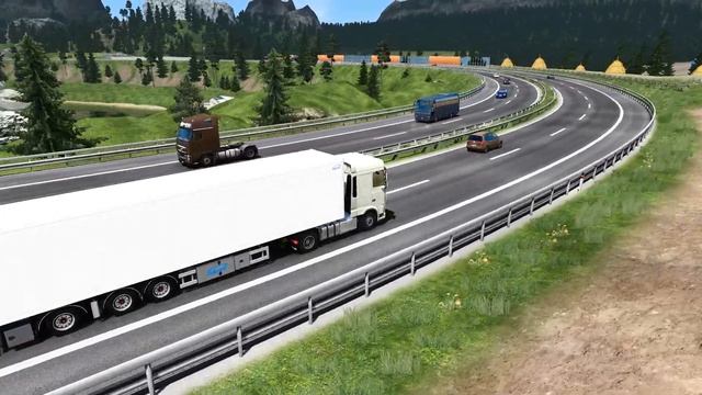 ETS 2 - DAF XF 106.450 - Trip: Venezia - Graz - Next gen. graphic mod смотреть онлайн