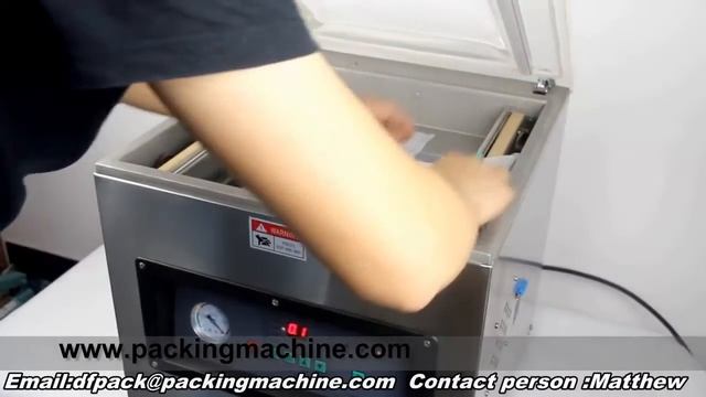 Vacuum packing machine DZ 400/2T смотреть онлайн