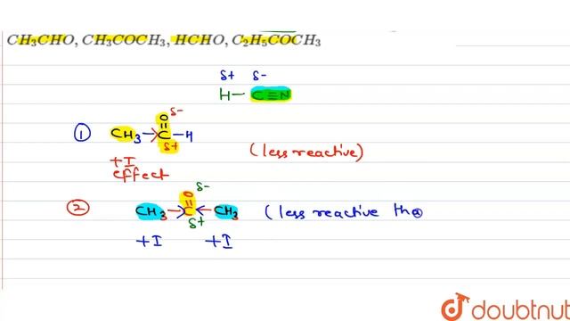 Arrange the following in the order of their incresing reactivity towards HCN: `CH_(3)CHO, CH_(3) смотреть онлайн