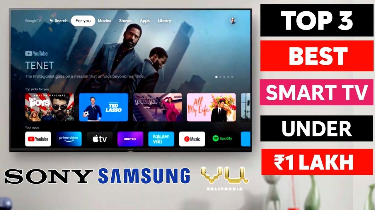 Top 3 Best Android Smart TV Under 1 Lakh ll Best 65 Inch Smart TV Under ₹1 Lakh смотреть онлайн