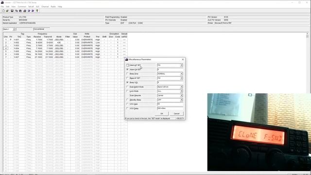 Vx1700 Programming