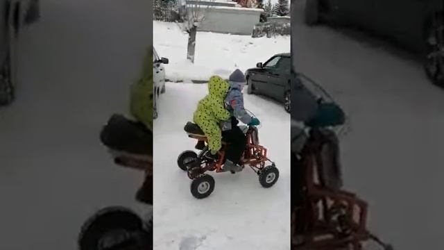 Квадрик из бензопилы.Часть 2 смотреть онлайн