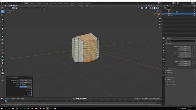 Blender: Loop cut смотреть онлайн