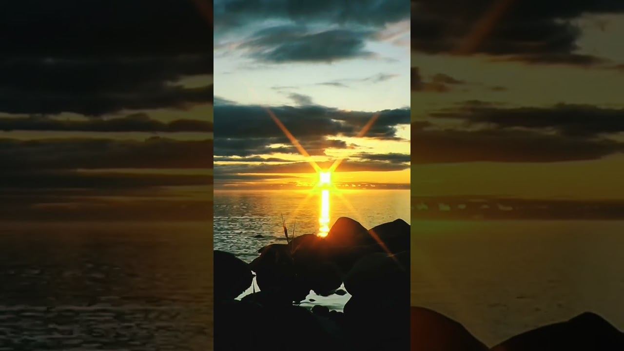 Красивый восход солнца...🌅 Онежское озеро. Карелия. смотреть онлайн
