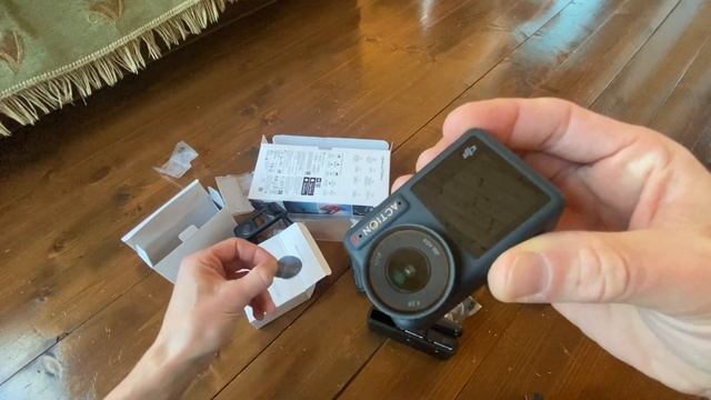 Купил Экшн-камеру. DJI Osmo Action 4. Распаковка, активация, тест. смотреть онлайн