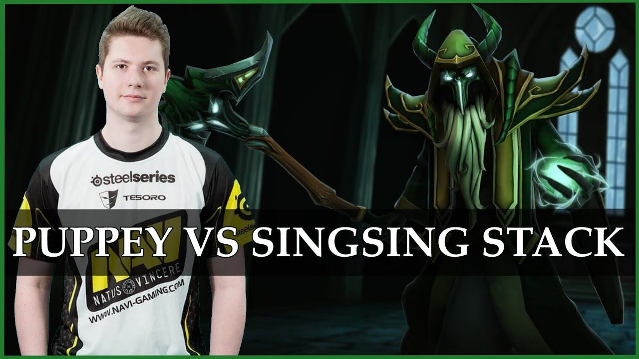 Secret.Puppey Necrophos vs SingSing stack /w Voice Chat | Dota 2 Gameplay смотреть онлайн
