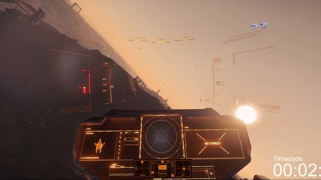 Lorville Outskirts Time Trial - Mustang Gamma - Star Citizen Racing смотреть онлайн