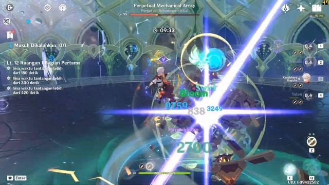 Testing Raiden Hyperbloom (4 Flower of Paradise Lost) смотреть онлайн