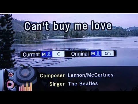 CAN'T BUY LOVE The BEATLES 🎵Karaoke Version🎵 смотреть онлайн