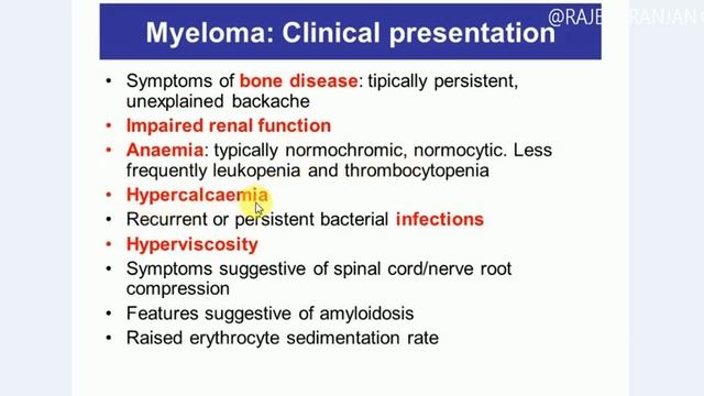 MULTIPLE MYLOMA смотреть онлайн