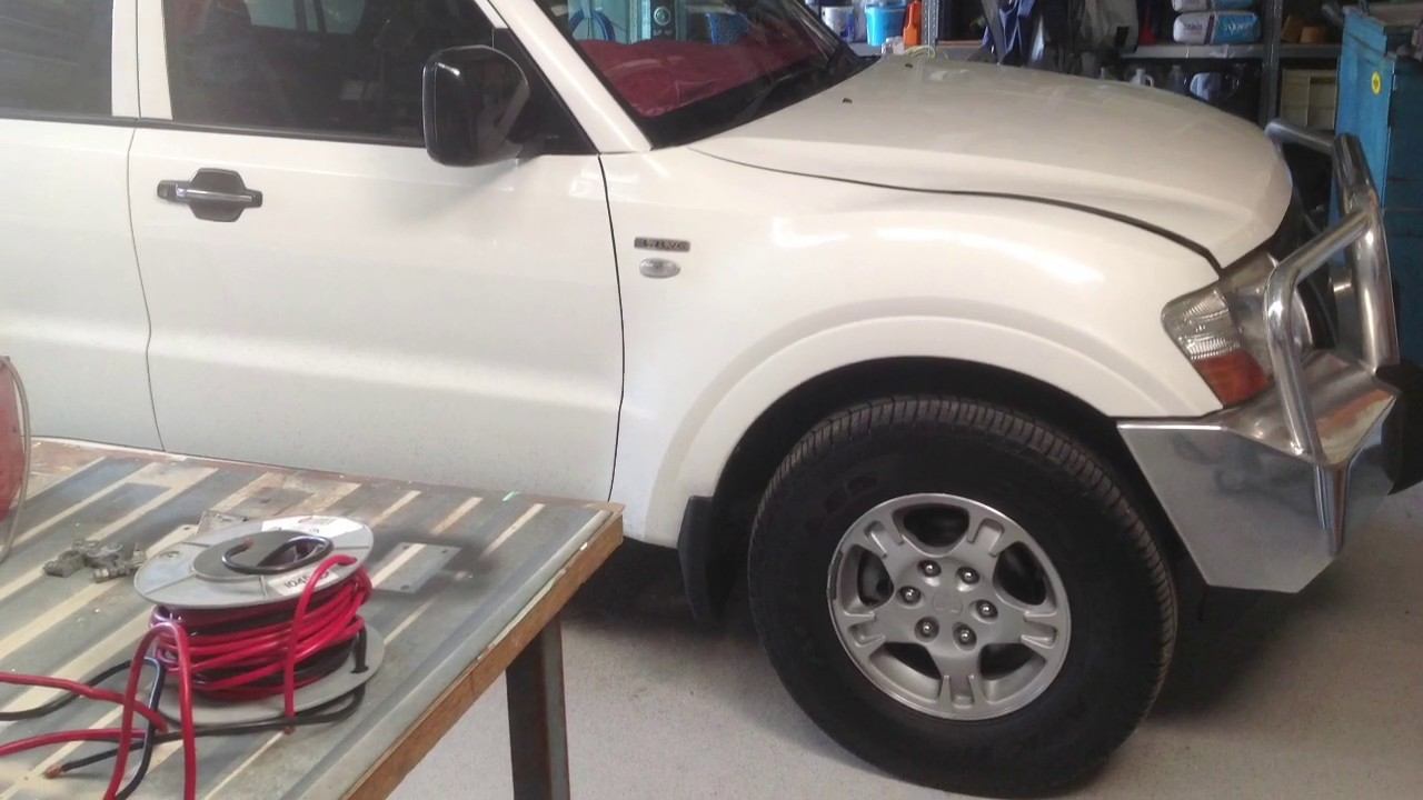dual battery setup in my pajero смотреть онлайн