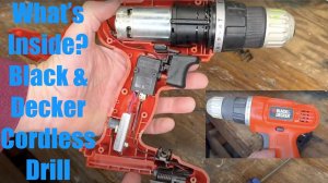 What's Inside? Black & Decker Cordless Drill & Battery Pack Disassembly [What's Inside Black&Decker