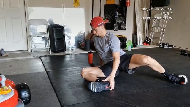 FIX YOUR SQUAT! RESTORE HIP FUNCTIONALITY: 90/90 HIP SWITCH LEVEL 2 смотреть онлайн