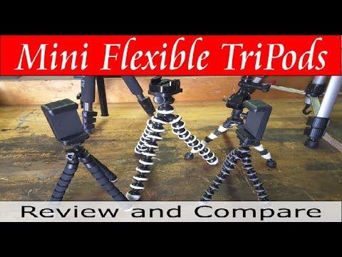 Review and Comparison of 3 Mini Flexible Tripods смотреть онлайн