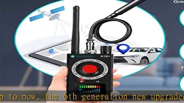 JMDHKK Hidden Camera Detectors, Bug Detector,Anti Spy Detector,GPS Detector,RF Signal Scanner Devic смотреть онлайн
