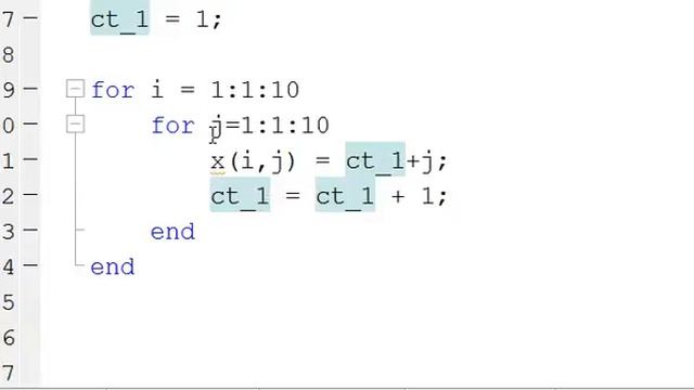 MATLAB Nested loops part 1 - 2 dimensional смотреть онлайн