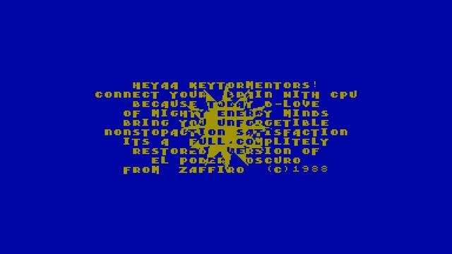 El Poder Osure Crack Intro - D-Love [#zx spectrum] смотреть онлайн