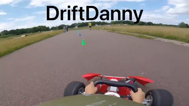 DriftDanny in his new ride Honda minimoto gokart смотреть онлайн