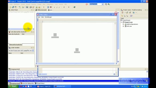 Delphi Tutorials: HTML-Editor (Deutsch/German) Teil 1/2 смотреть онлайн