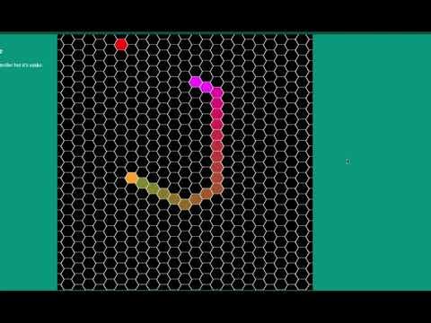 Zen Hexsnake Demo (Snake on a hexagonal grid) смотреть онлайн