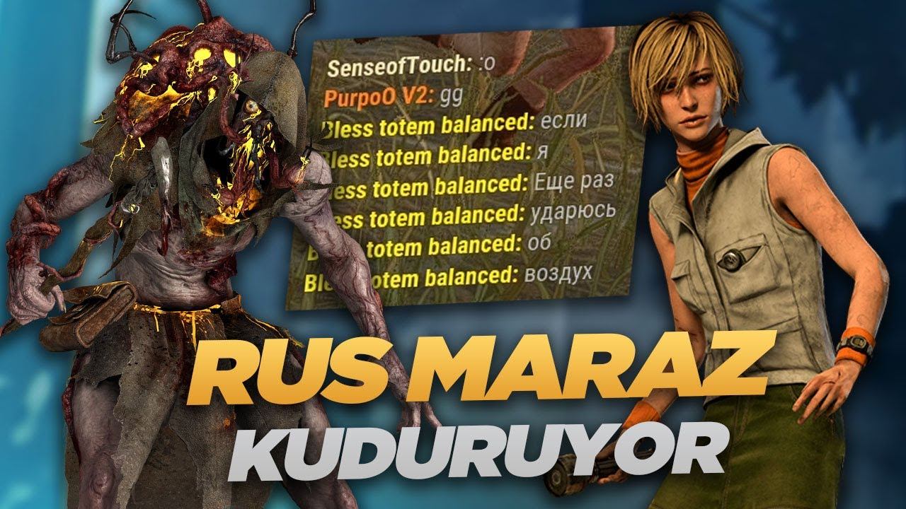 RUS MARAZ SİNİRDEN ÇILGINA DÖNDÜ - Dead by Daylight TÜRKÇE смотреть онлайн