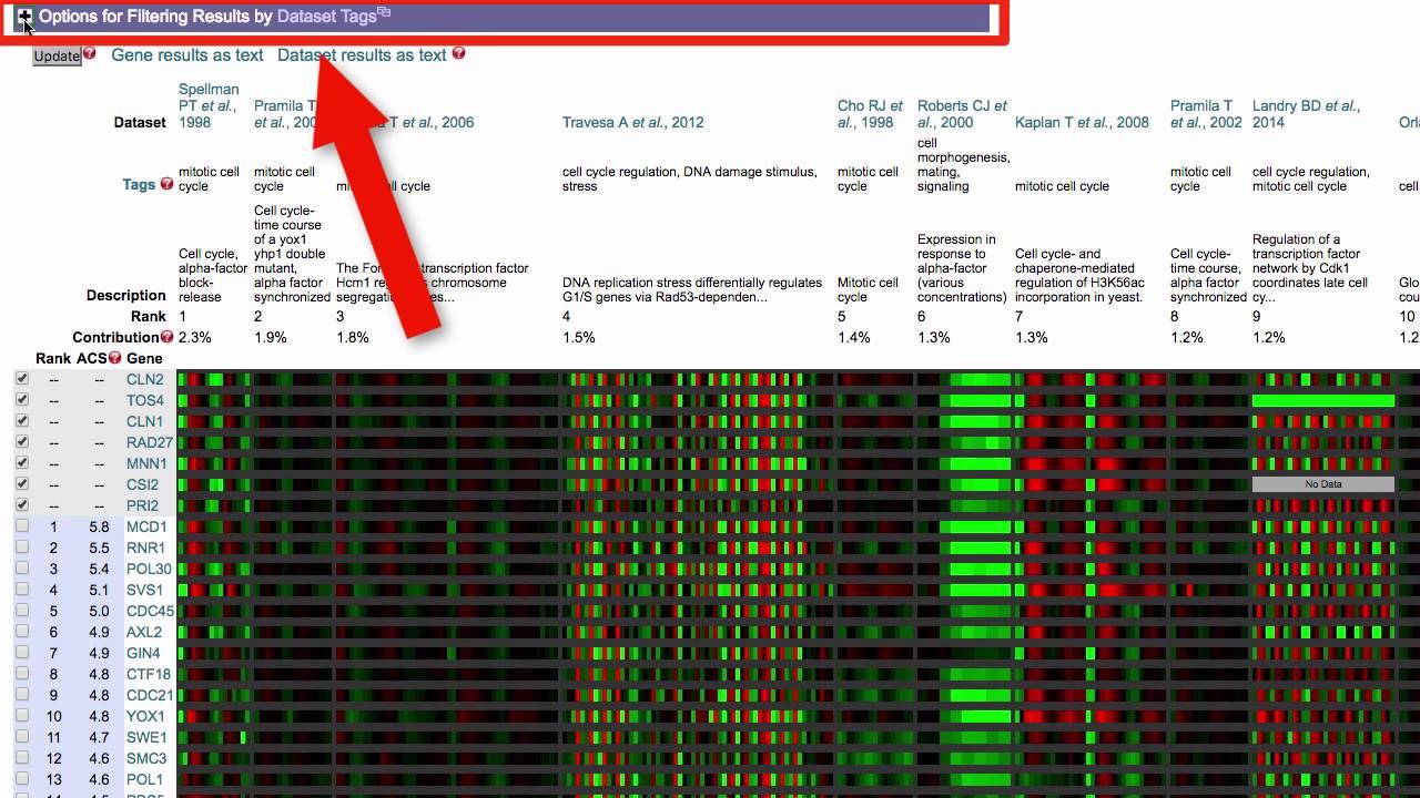 SGD Help: Exploring Expression Datasets with SPELL смотреть онлайн