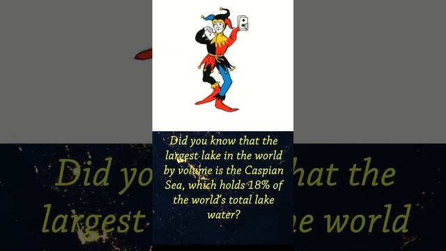 The largest lake in the world by volume is the Caspian Sea. смотреть онлайн