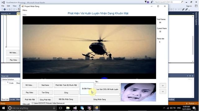 Phát hiện nhận dạng khuôn mặt c# смотреть онлайн