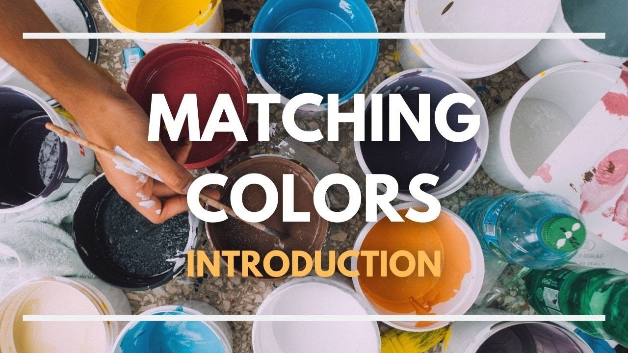Matching Paint Colors - Introduction - Scenic Art смотреть онлайн
