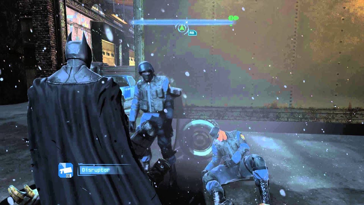 Batman Origins - SWAT guy is speechless. смотреть онлайн