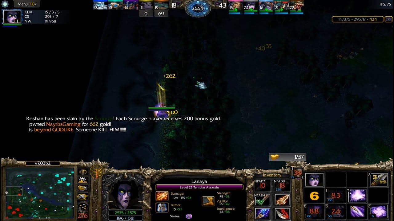 DOTA 1 Templar Assassin Lanaya Beyond GODLIKE #20 смотреть онлайн